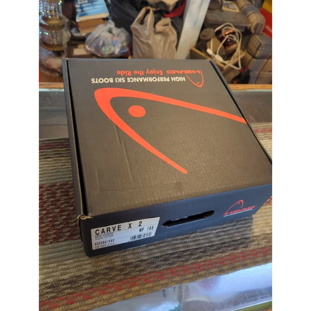 NOS Carve X 2 Kids US‎ Size 13.5 HEAD Ski Boots Brand NEW Kids MP 195